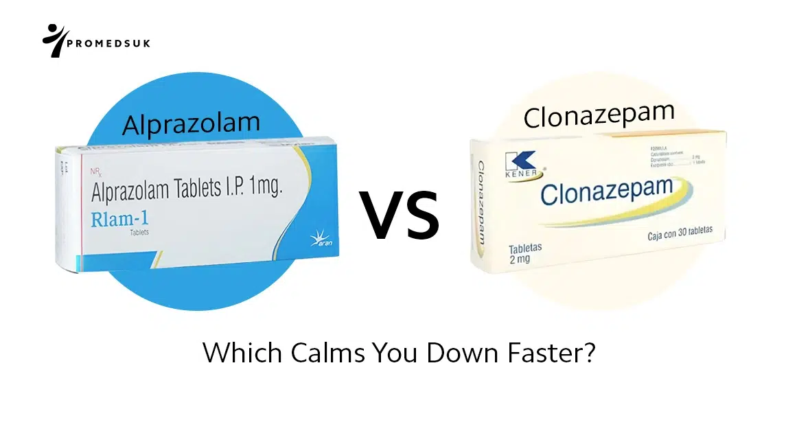 Alprazolam vs Clonazepam – Which Calms You Down Faster?