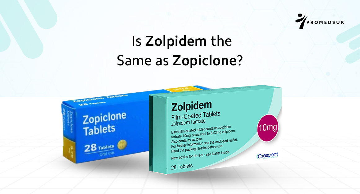 Is Zolpidem the Same as Zopiclone?
